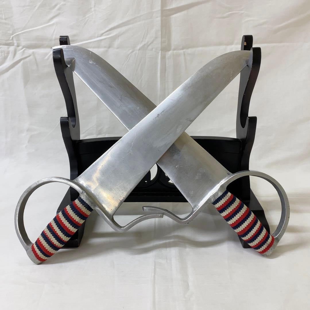 双刀 双剣 武具 模造刀 洋刀 コスプレ 希少 武術 - メルカリ