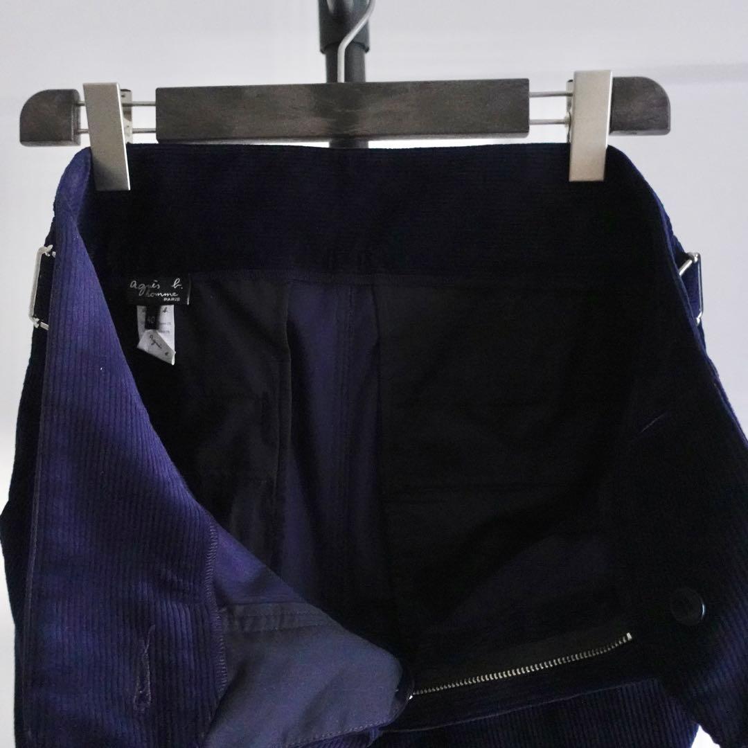 極美品】agnes b. コーデュロイ 2タック グルカトラウザーズ - メルカリ
