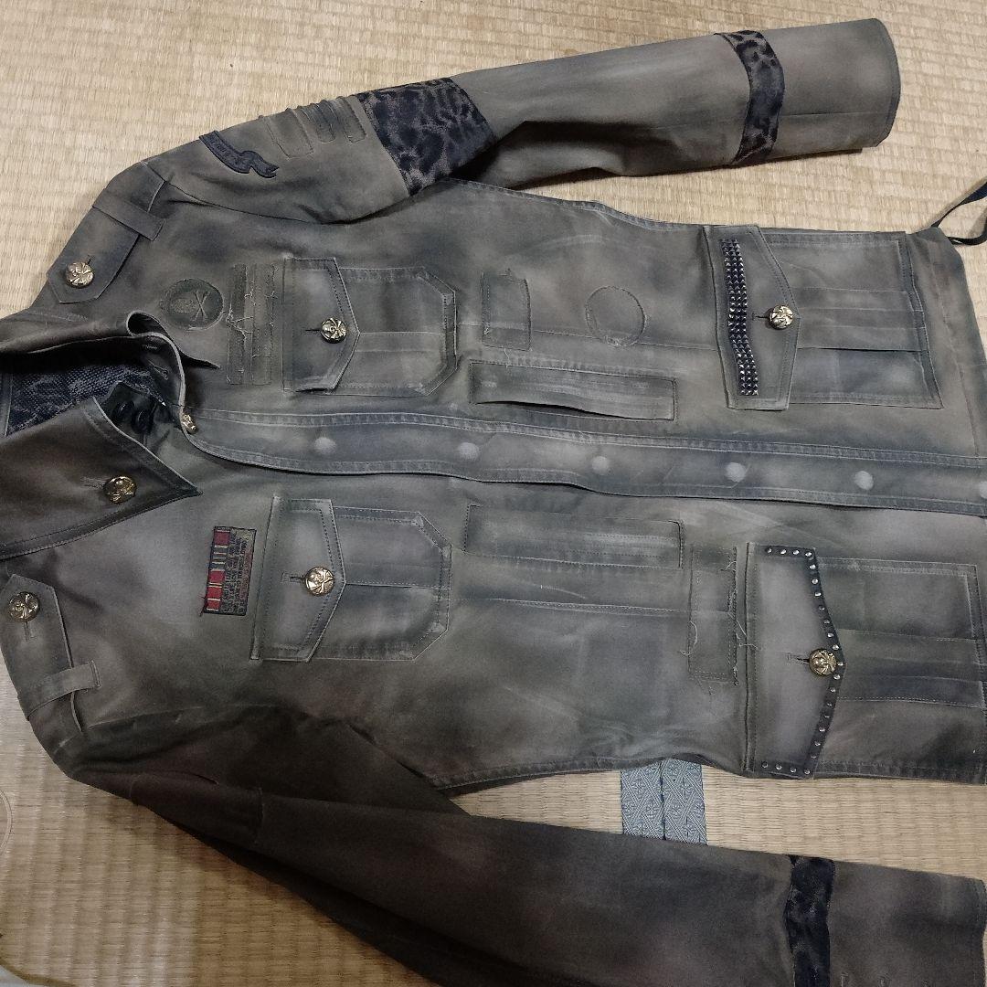 Roen hyde着用 ミリタリージャケット カーキ系 44 - メルカリ