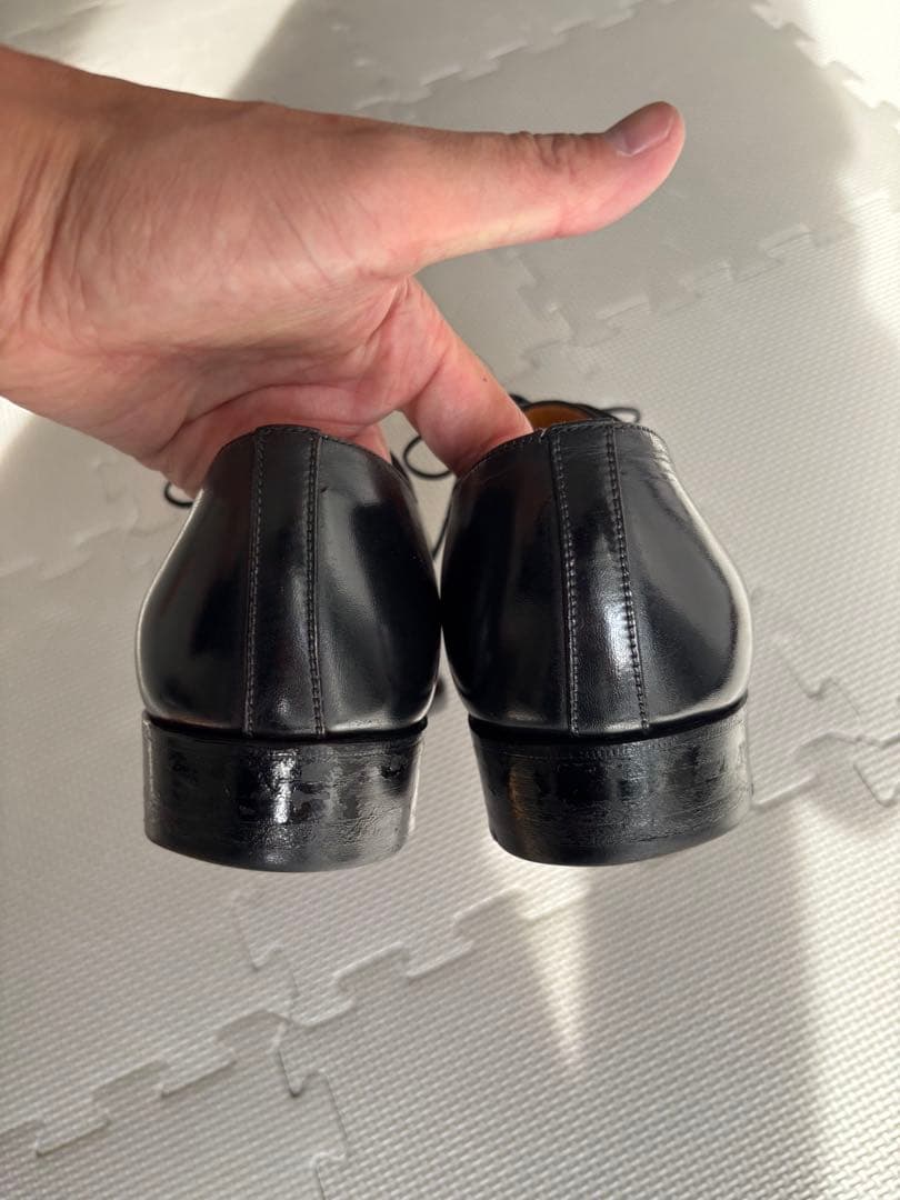 J.M.WESTON ストレートチップ　7アイレット 黒　6D