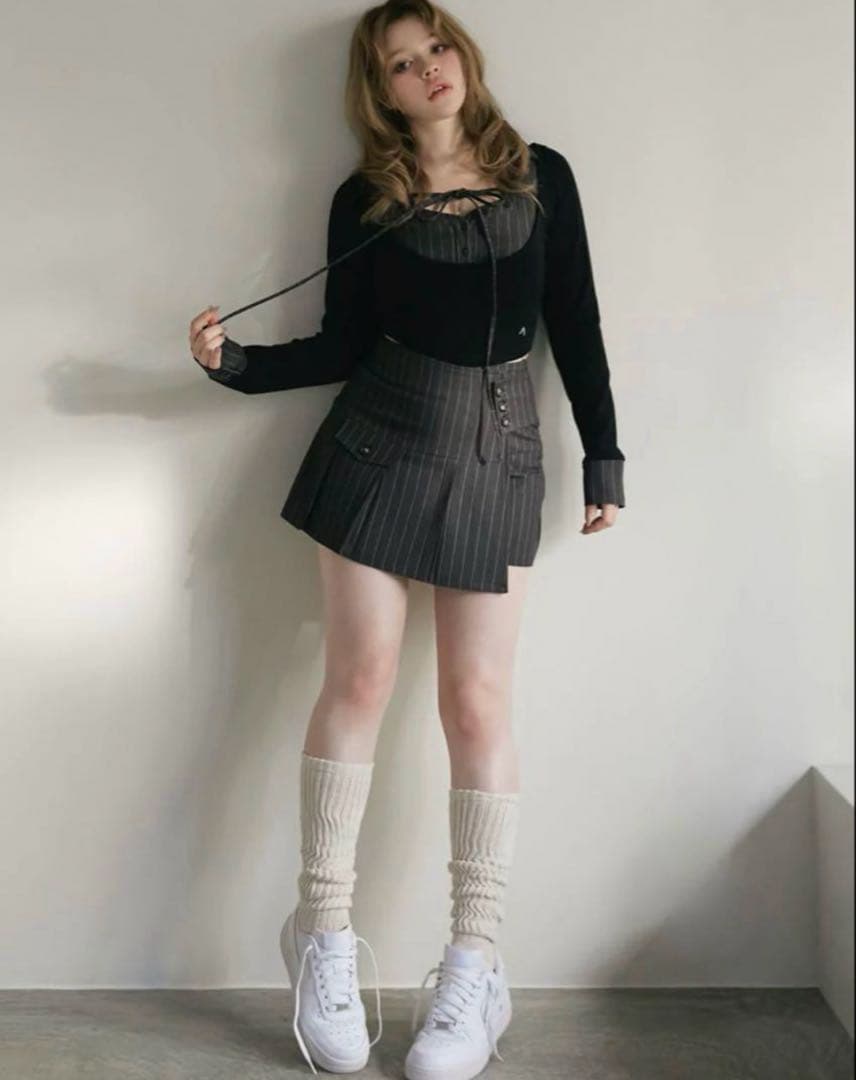 andmary Robin girls set up gray Sサイズ - メルカリ