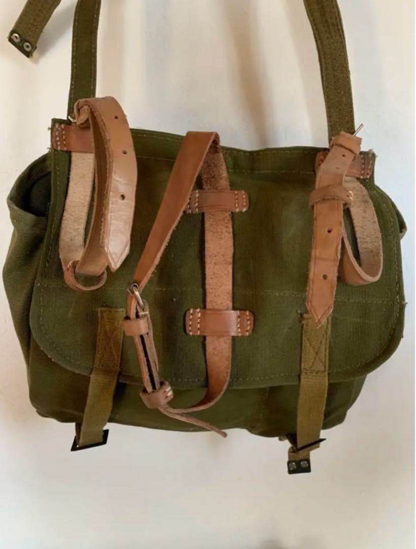 希少】1970s~80s ルーマニア軍 ブレッド・バッグ デッドストック