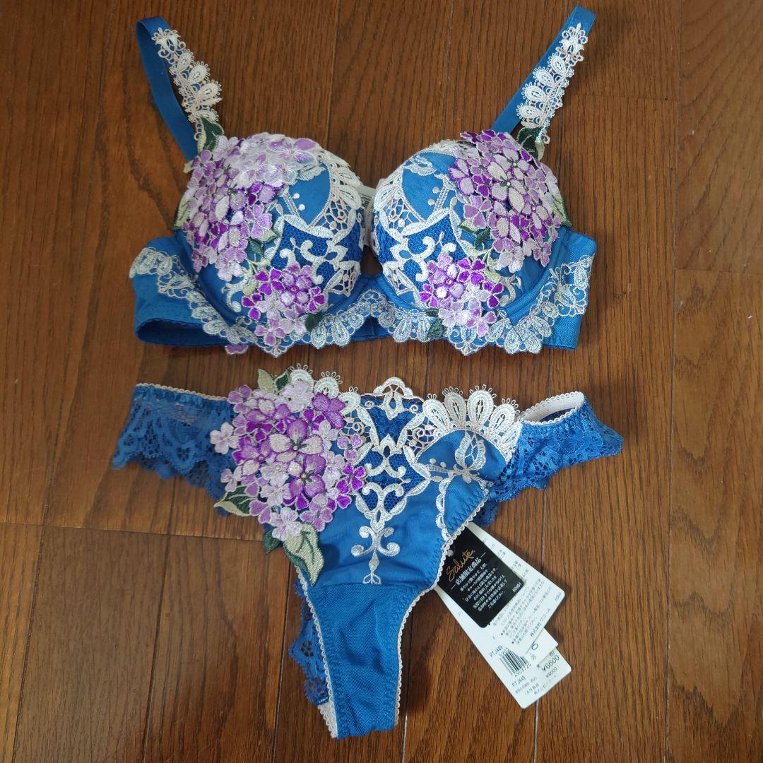 Wacoal　Saluteサルート　 ブラジャーショーツセット D65/M 新品】wacoal サルート 91 ブラ ソングセット D65M KO ワコール salute