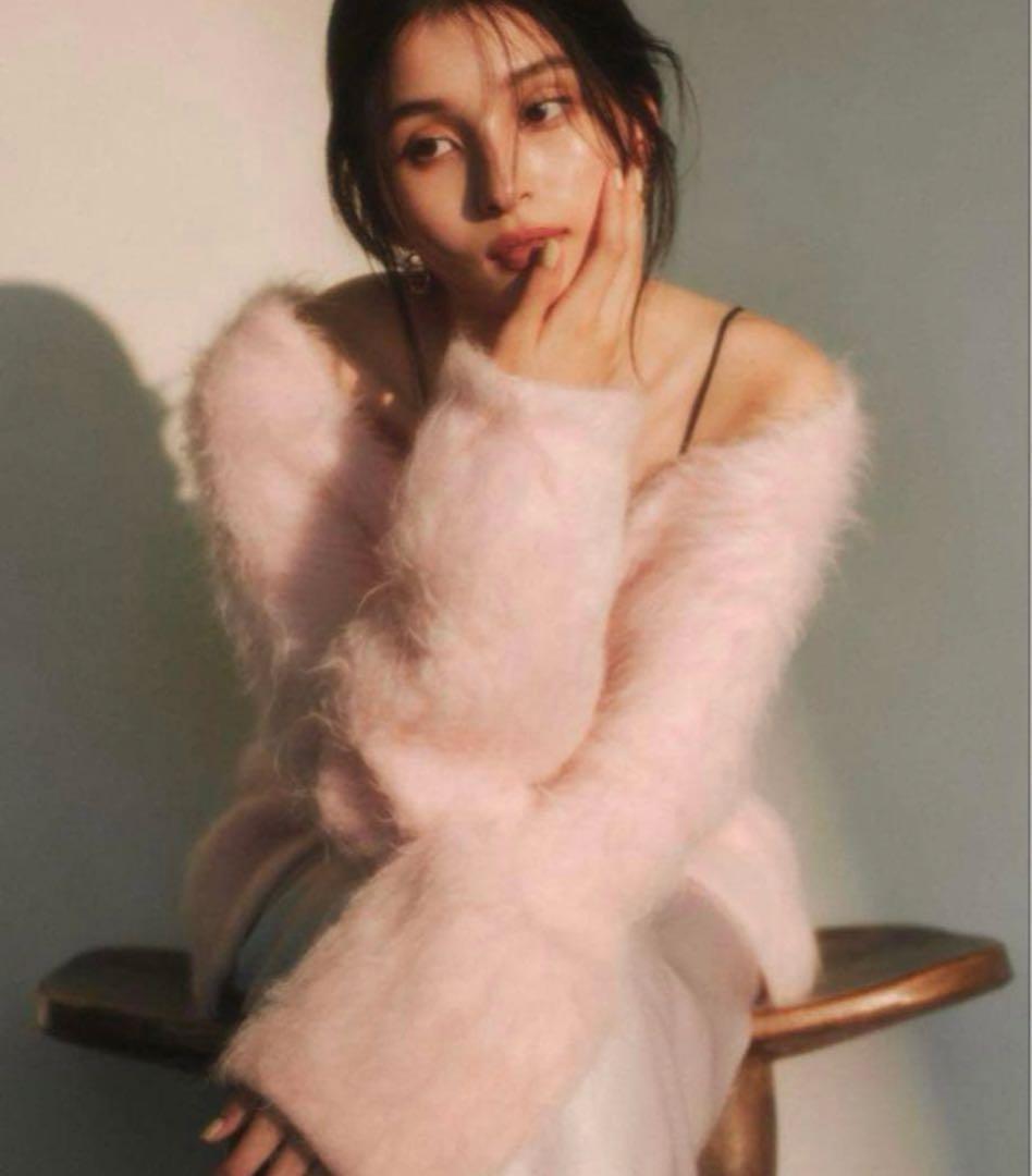 FRAY I.D ダブルフェイスシャギーカーディガン FRAY I.D（フレイアイディー）の「ダブルフェイスシャギーカーディガン