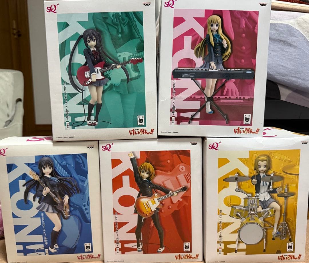 新品未開封】けいおん!!SQフィギュア 全5種類 - メルカリ