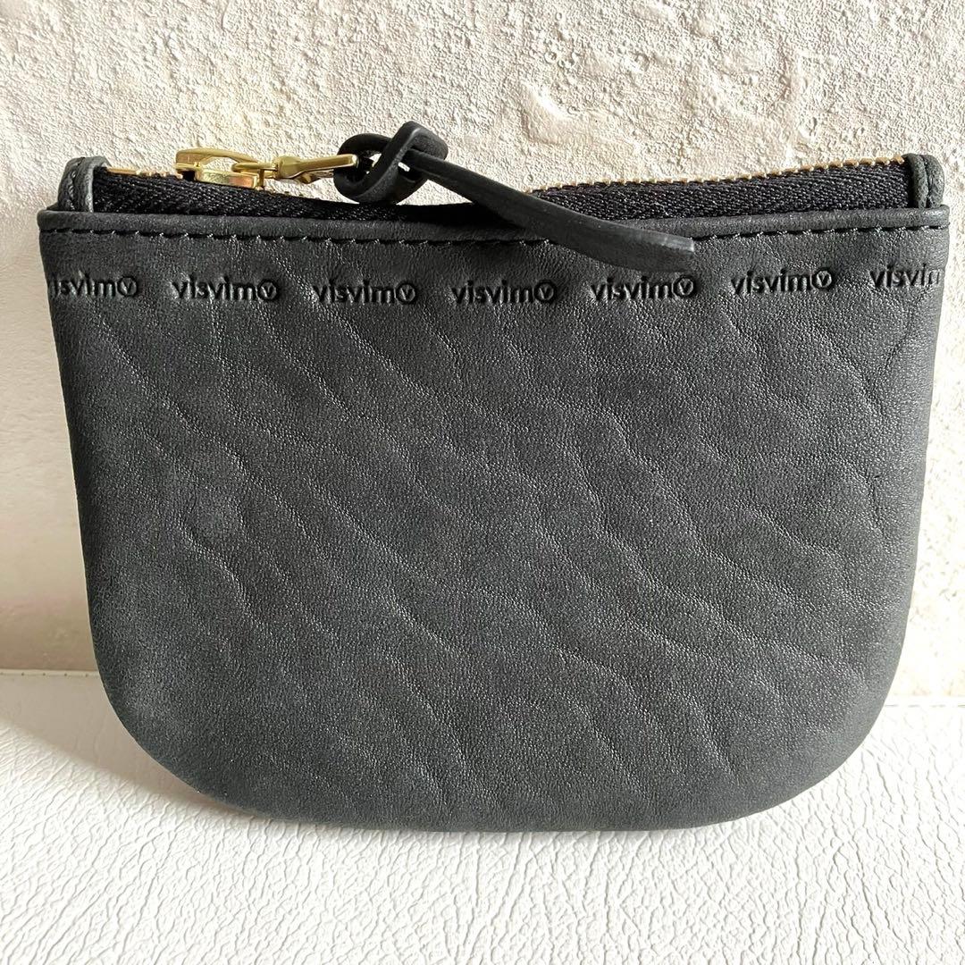 極美品 visvim LEATHER WALLET ホースレザー ミニ財布 黒 - メルカリ