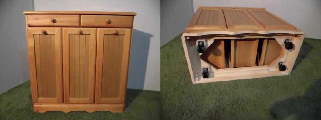 送料無料/展示品/アウトレット/新品☆カントリー調☆分別