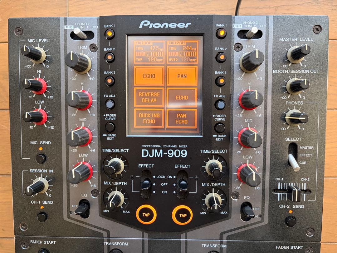美品 メンテナンス済み Pioneer DJM-909 エフェクト多数 - メルカリ