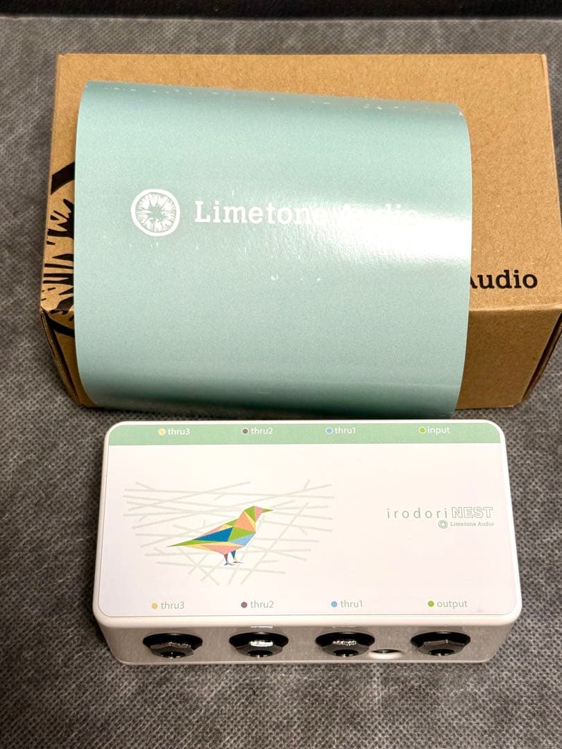 Limetone Audio irodori NEST ジャンクションボックス Amazon | Limetone Audio irodori nest バッファー搭載ジャンクション
