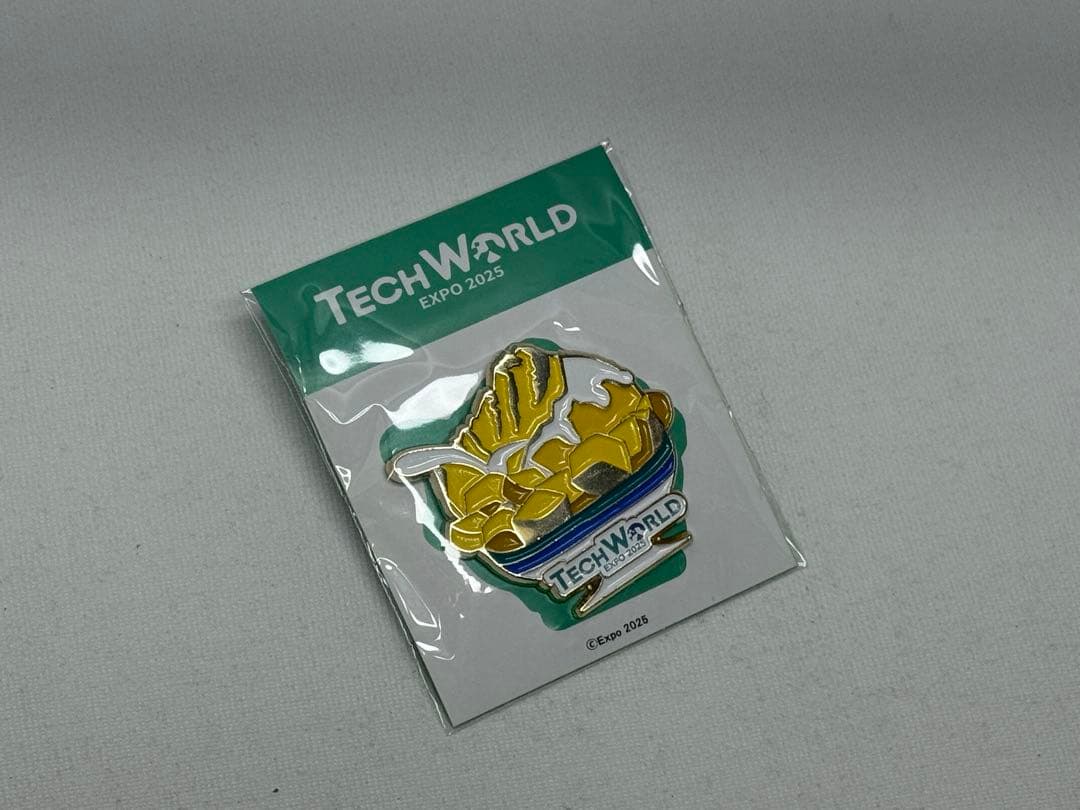非売品 大阪関西万博 テックワールド TECHWORLD 台湾 ピンバッジ