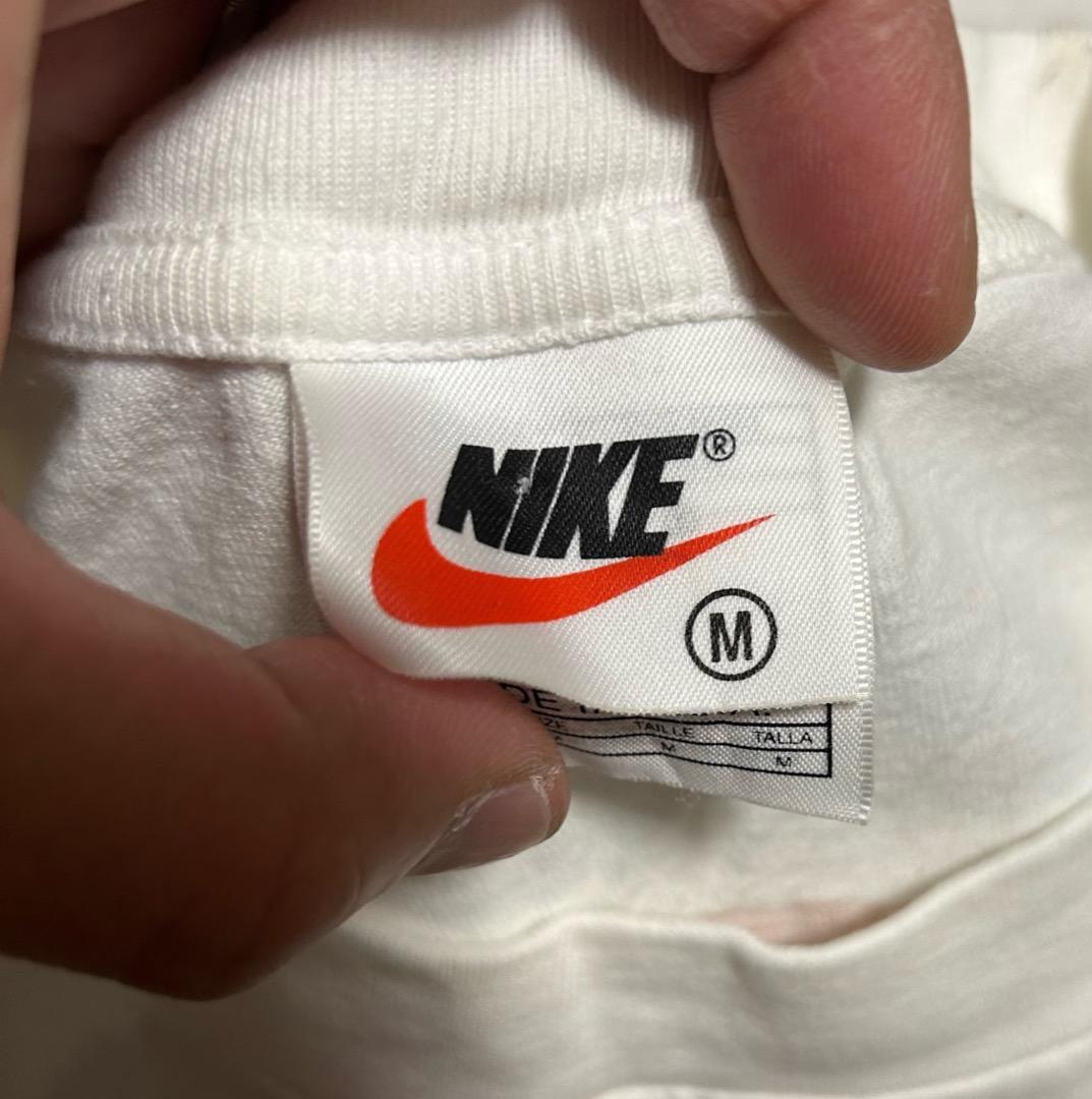 本物 NIKE 90s デニスロッドマン Tシャツ オレンジヘッド M - メルカリ