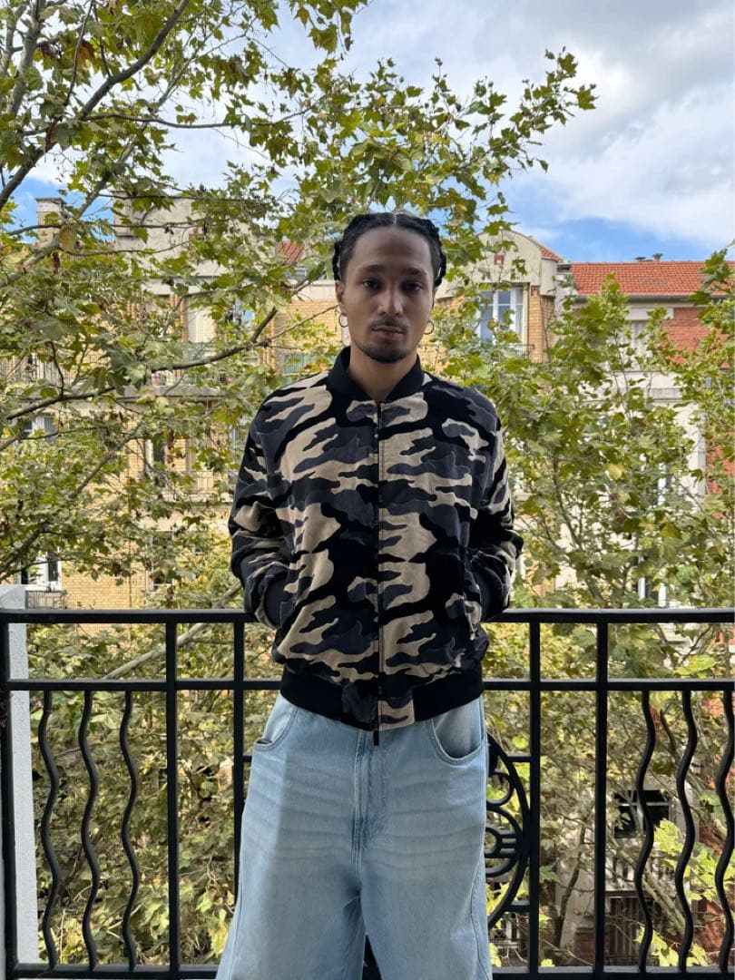 AW2020 EMPORIO ARMANI Camo Bomber Jacket - メルカリ