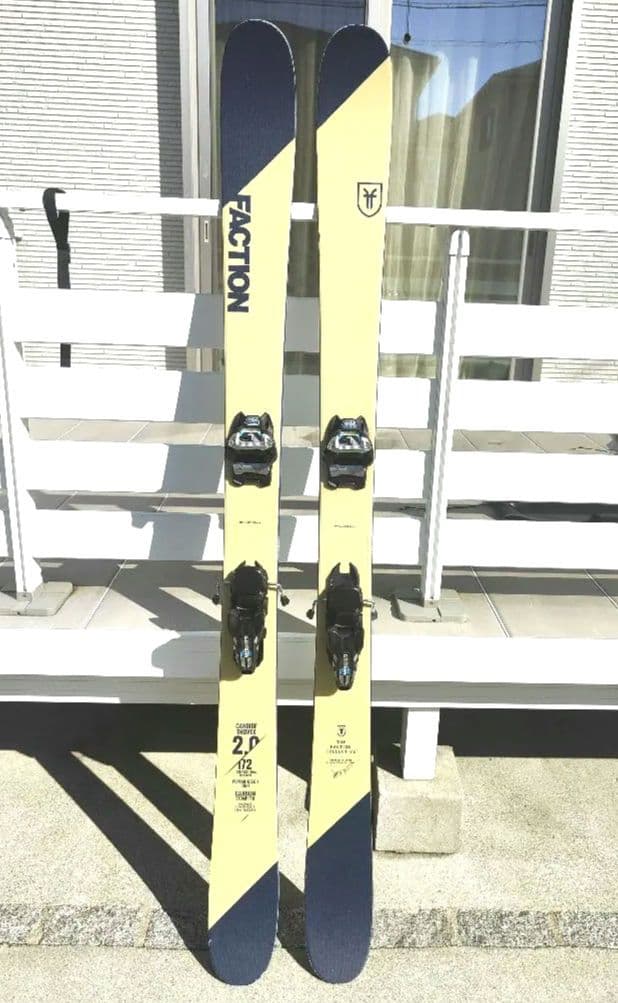 FACTION CT2.0 172 板、ビンディングセット　良品☆ スキー板 ビンディング セット 25-26 FACTION ファクション Prodigy