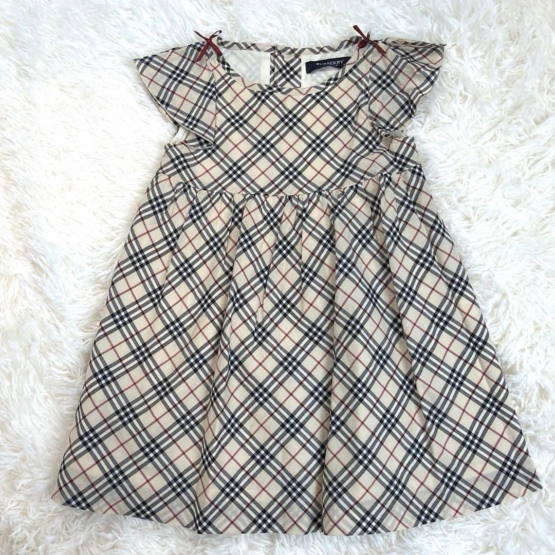 極美品】バーバリーロンドン ノバチェック ワンピース 90 日本製