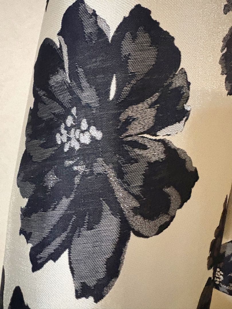 新品未使用タグ付】allureville ラメフラワージャガード スカート