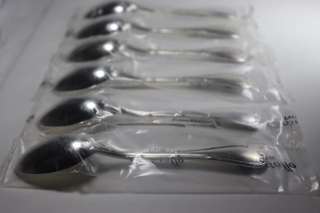 クリストフル◇リュバン◇コーヒースプーン未開封未使用品6本◇生産