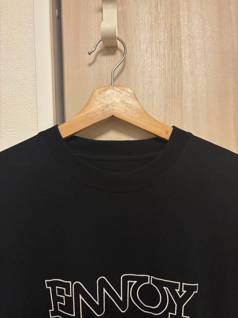 エンノイ】ENNOY : ELECTRIC LOGO EMB T-SHIRT - メルカリ