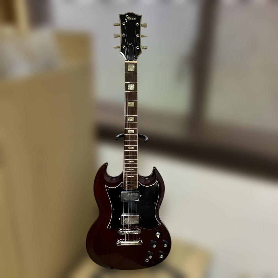 ジャパンビンテージ Greco グレコ グネコ SG300? 音出 劇鳴 中古品