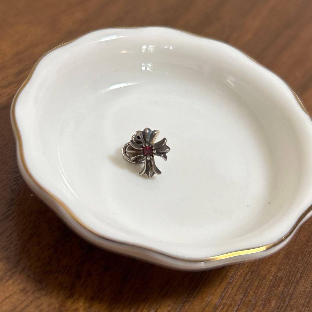 クロムハーツ CHROME HEARTS スタッド ピアス クロムハーツ（Chrome Hearts）ピアス クロスボール スタッド 【クロム
