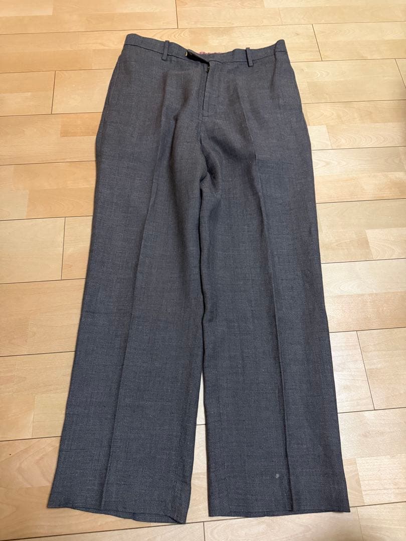 パンツ visvim visvim WIDE SLACKS visvim WIDE SLACKS SANTOME（0125205008015）BLACK STRP