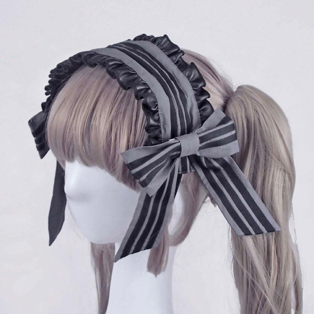 《人気完売品》HIDOLATRAL THEODOL リボンジャージヘッドドレス