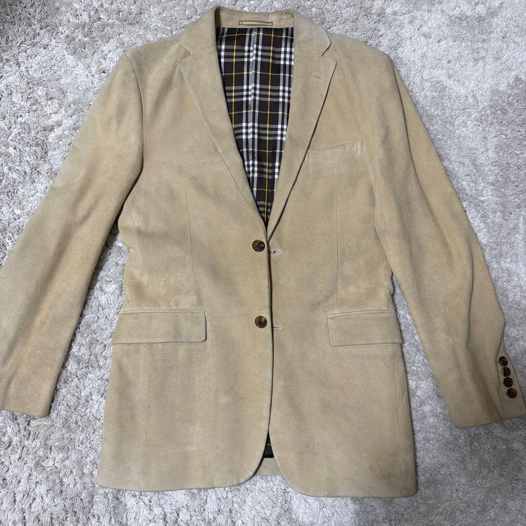 BURBERRY テーラードジャケット Mサイズ ベージュ - メルカリ