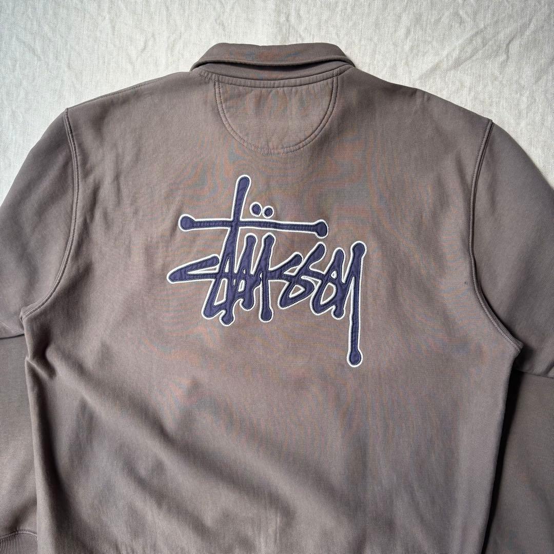 stussy × denim tears ステューシー ハーフジップ スウェット - メルカリ