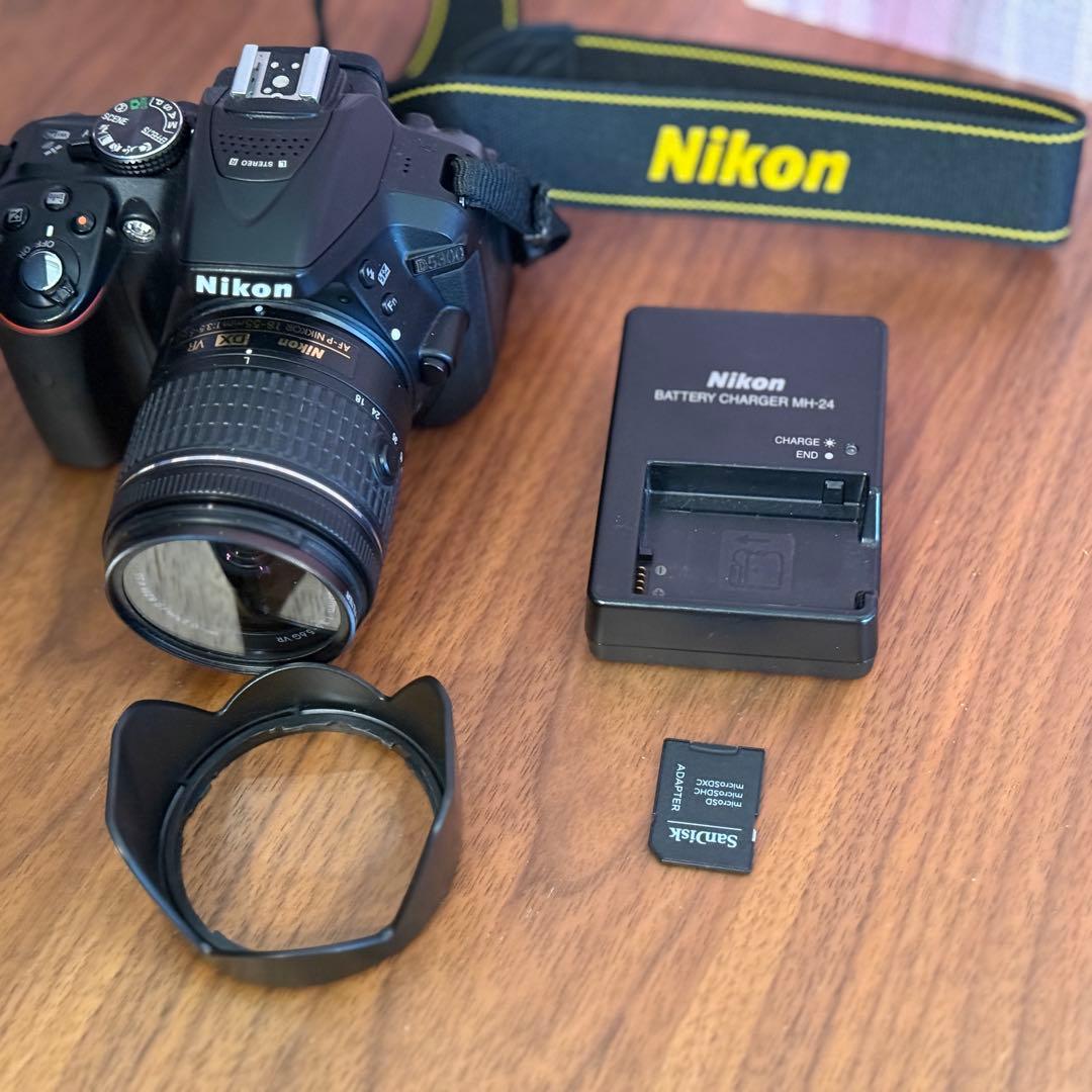 【中古】Nikon D5300 デジタル一眼レフカメラ ニコン（Nikon） Nikon D5300 レンズキット デジタル 一眼レフ カメラ