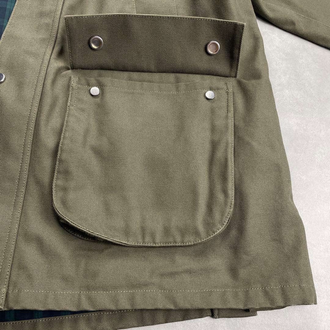 美品 MARMARMAR ハンティングジャケット コットン キャンバス地 - メルカリ