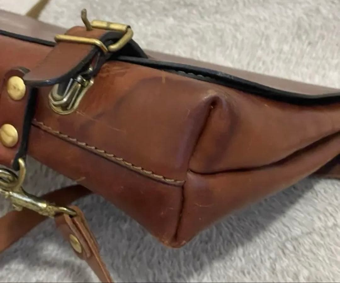 HERZ ナレッジバッグ （チョコ/ブラウン） 2way レザー 鞄 ヘルツ