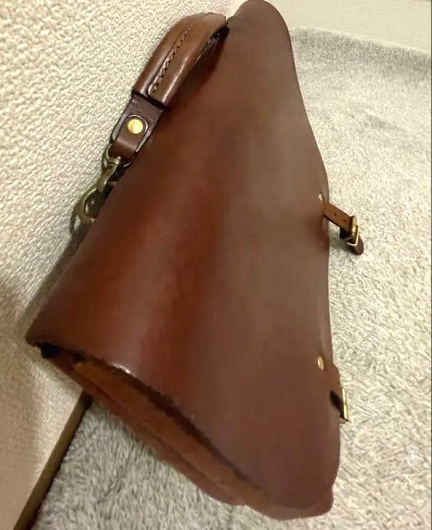 HERZ ナレッジバッグ （チョコ/ブラウン） 2way レザー 鞄 ヘルツ