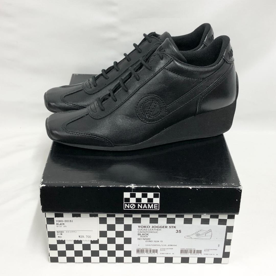 ○★新品未使用　NO NAME　YOKO-00151　ブラック　22.5cm