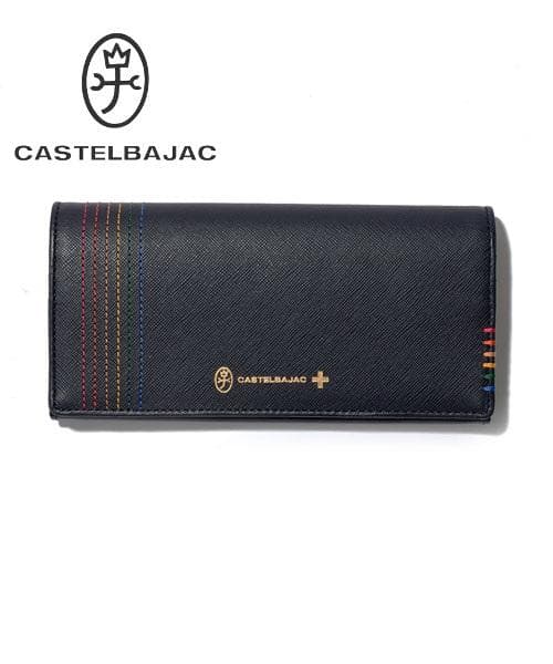 242ミドル トラッカーウォレット イタリアンレザーMARGOTブラック