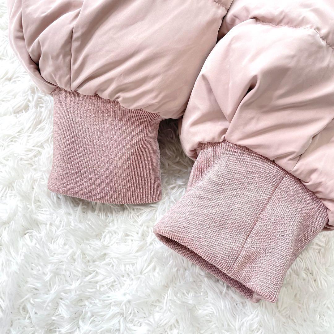 SNIDEL スナイデル 2way リバーシブルダウンボアコート ピンク ロング