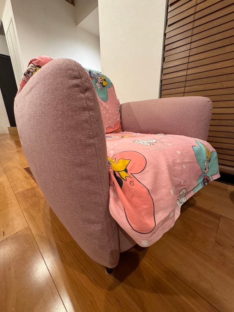 IKEA リクライニングパーソナルチェア EKOLSUND エーコルスン ピンク