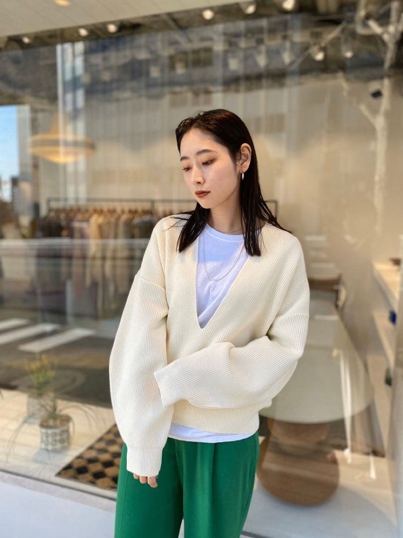 TODAYFUL Slit Neck Knit スリットネックニット - メルカリ