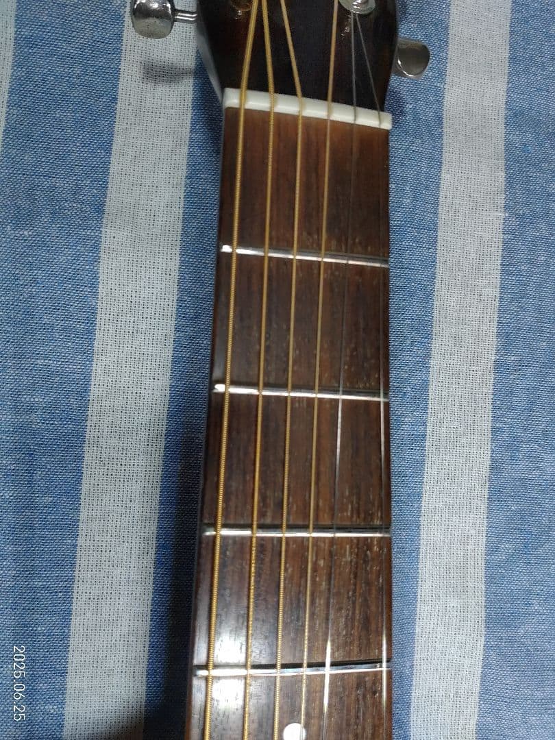 Morrisの12フレットジョイントのNYスタイルギターMY-601tsです