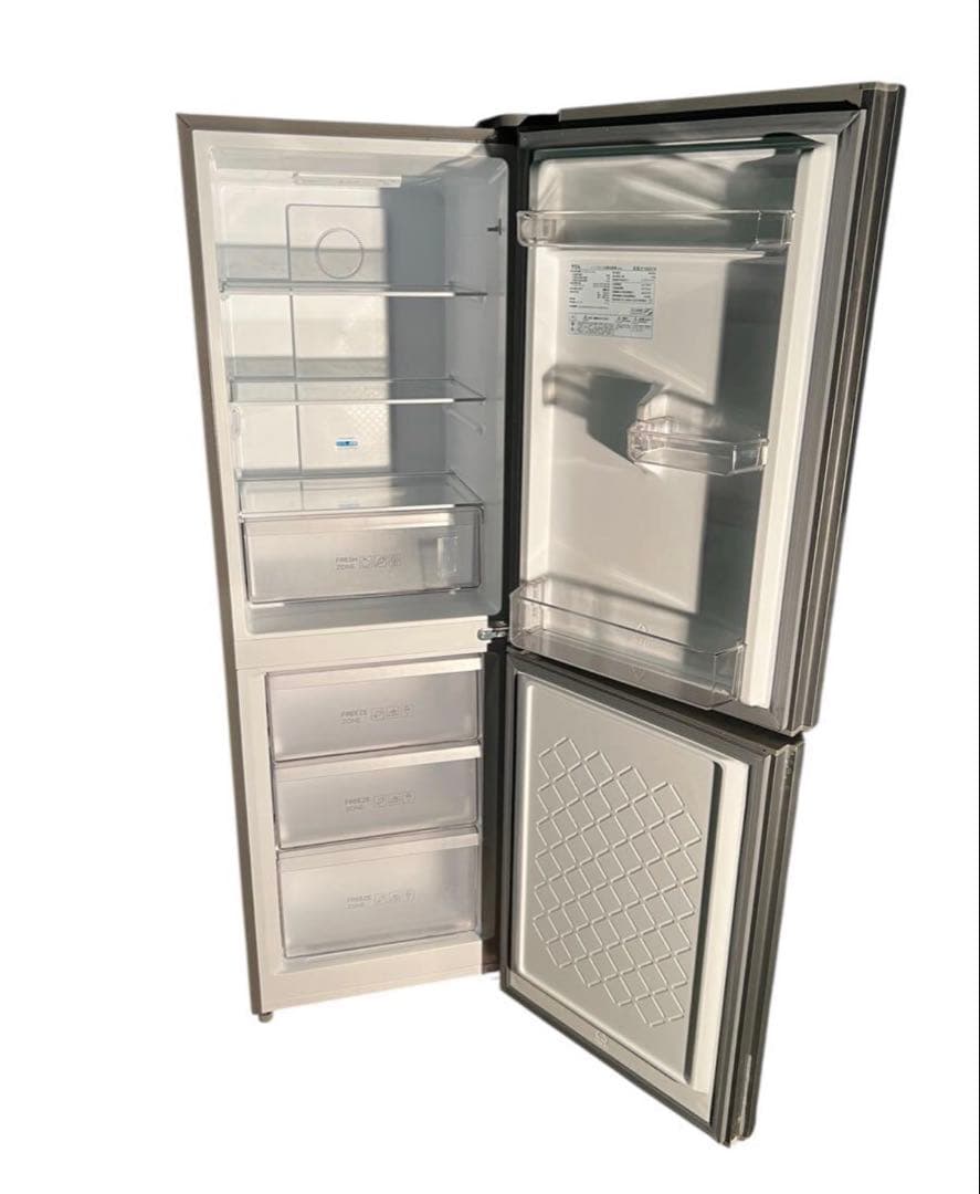 動作品】TCL ノンフロン冷凍冷蔵庫 2024年製 2ドア 右開き186L