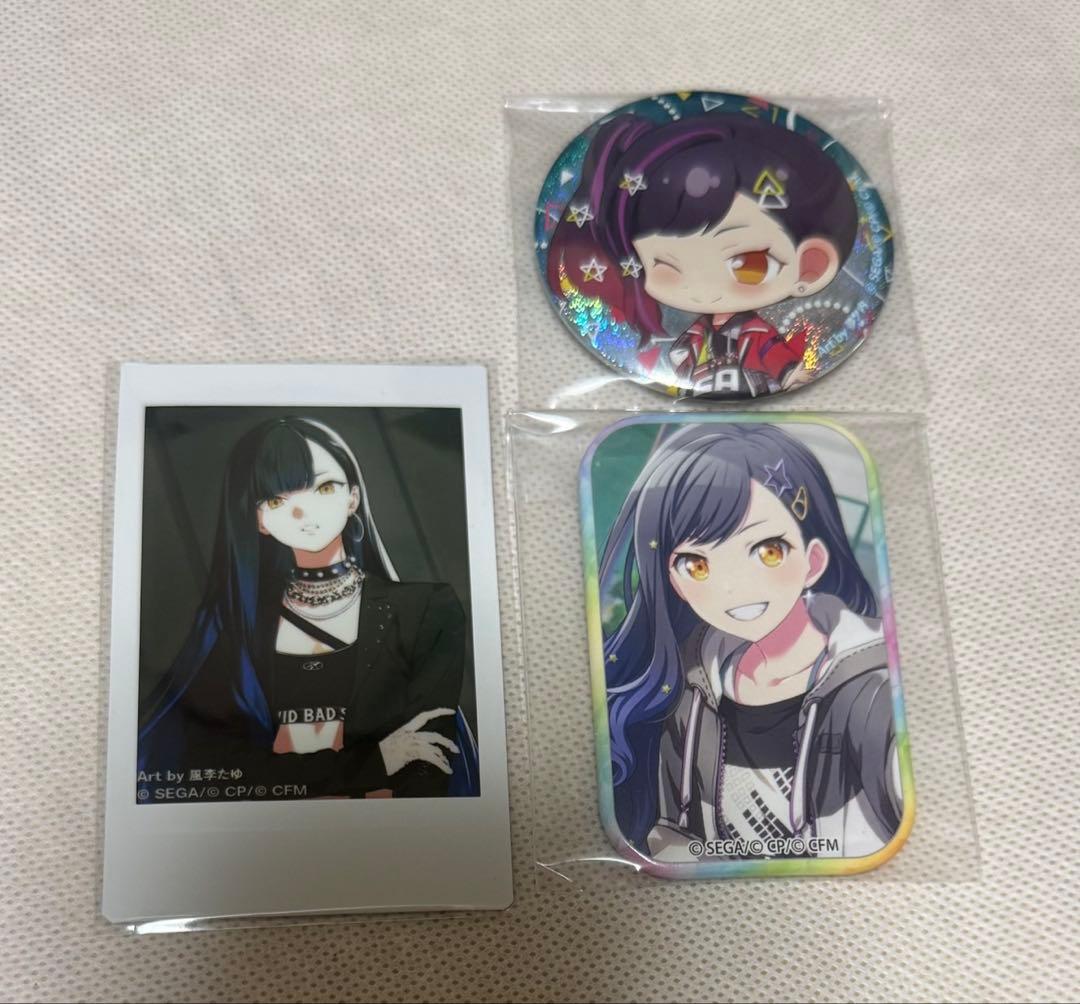 プロセカ 白石杏 ZOZOTOWN チェキ 缶バッジ - メルカリ