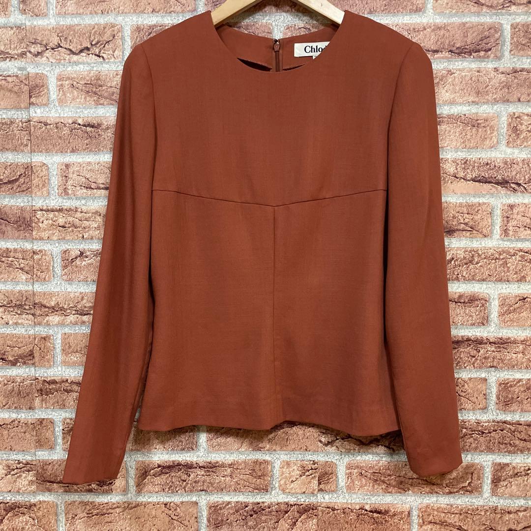 クロエ Chloe トップス ノーカラー 38size ブラウス シーバイクロエ レディース ブラウス SEE BY CHLOE ブランド シャツ