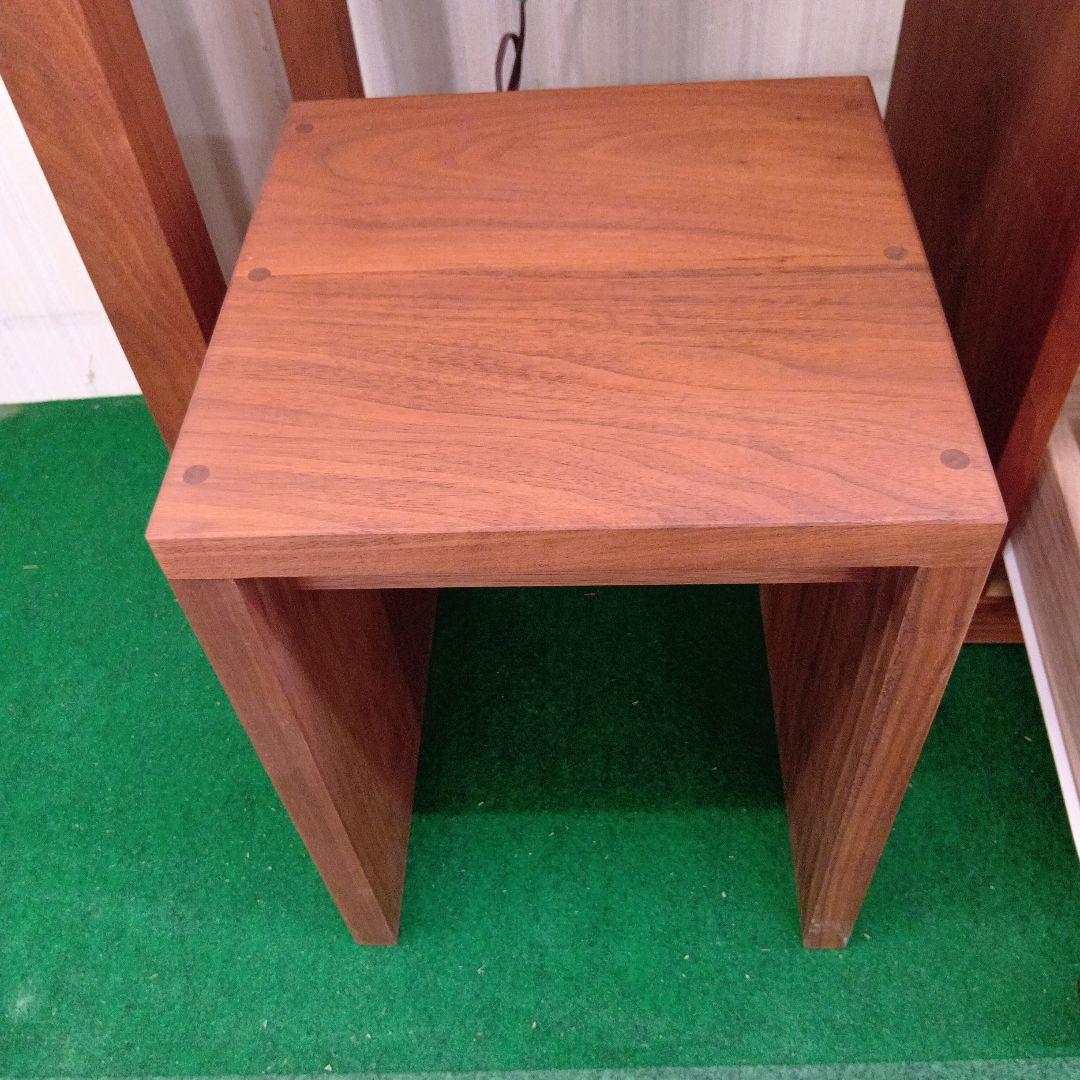 展示品 アカセ木工 モアレ ス ウォールナット 材 木製ドレッサー・鏡台