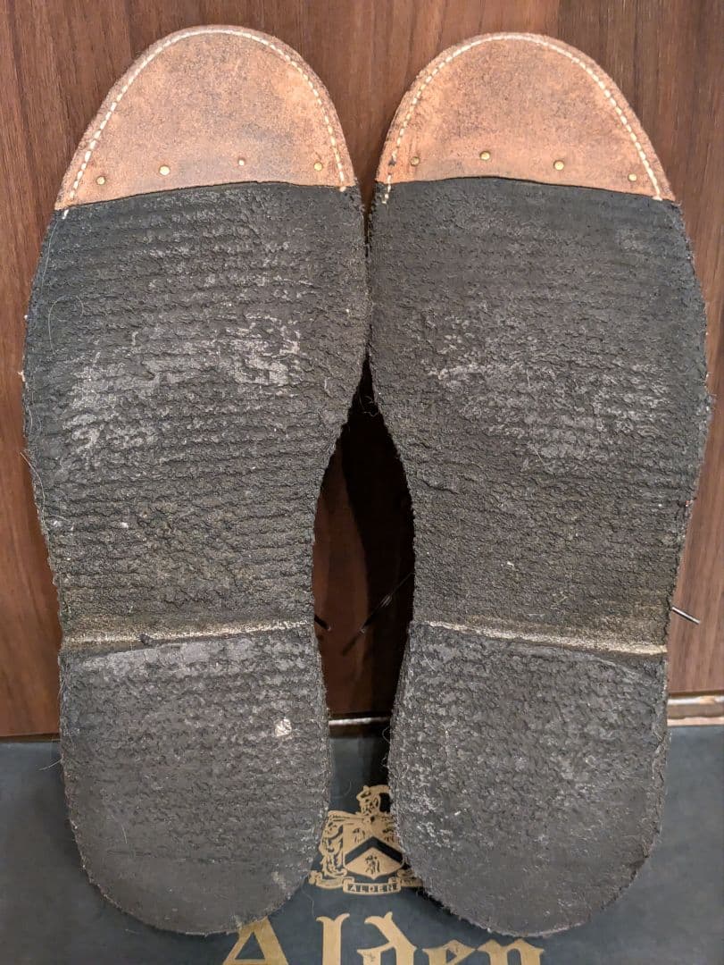 ♪*¥様 ALDEN 3192 8.5D ウイングチップ コードバン