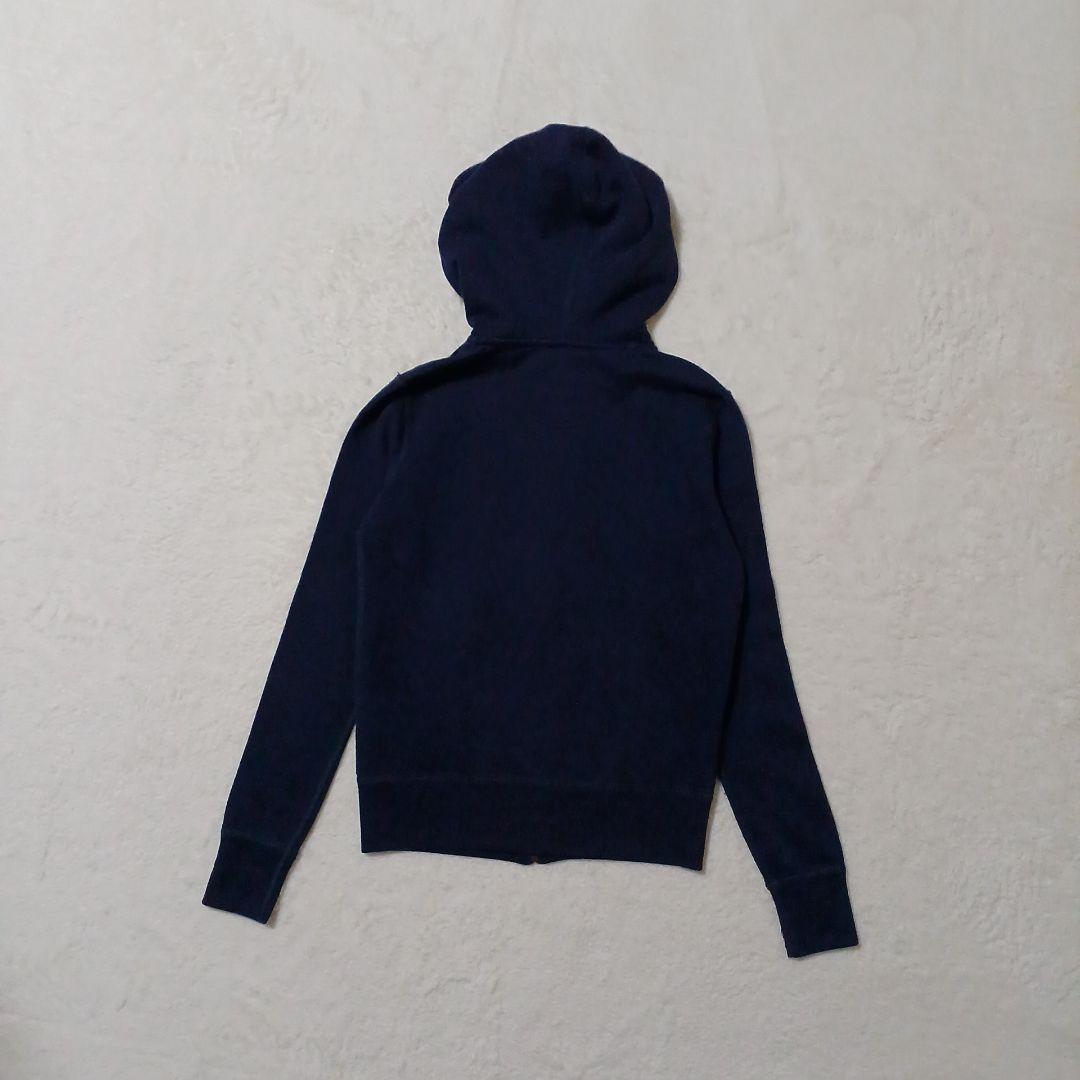 新品✨希少✨ポロラルフローレン ジップパーカー ネイビー Y2K XS 短丈