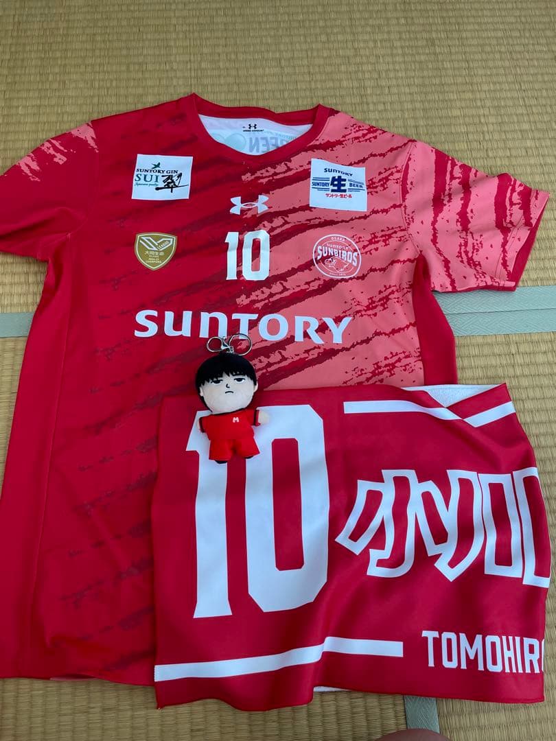 サントリーサンバーズ 2025-26 1st（赤） レプリカユニXL 小川智大