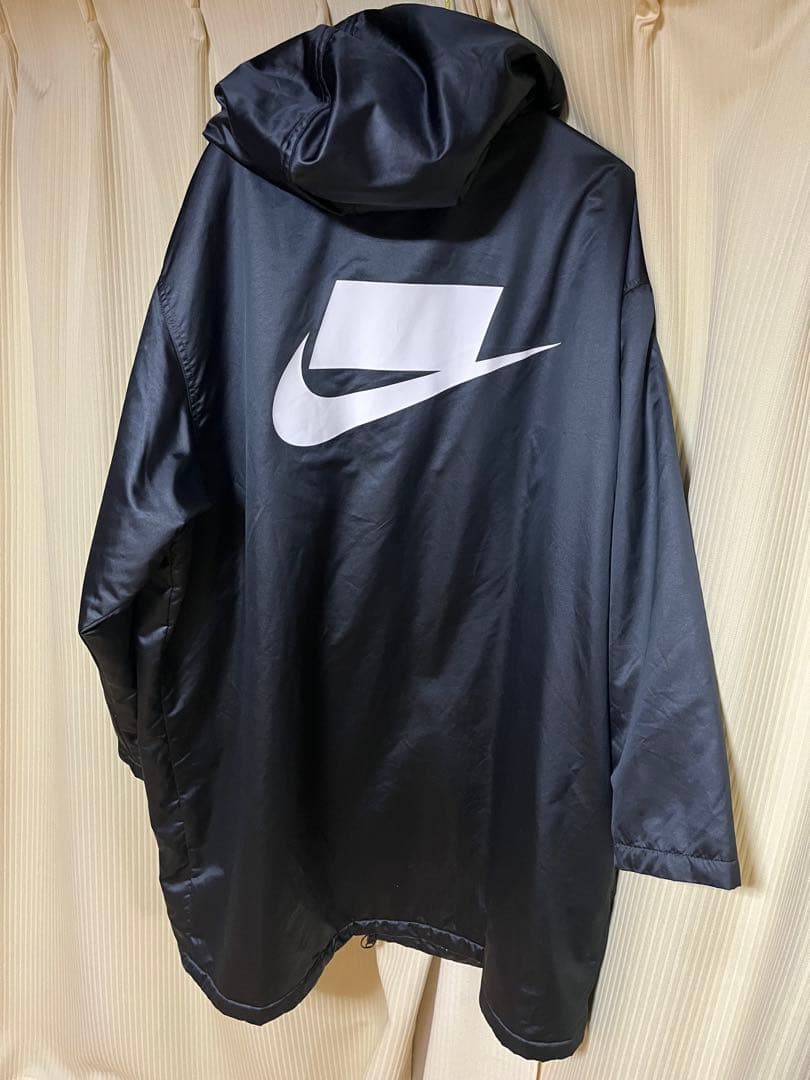 ☆最終価格☆美品 ナイキ ベンチコート ハーフコート ブラック XXL 2XL