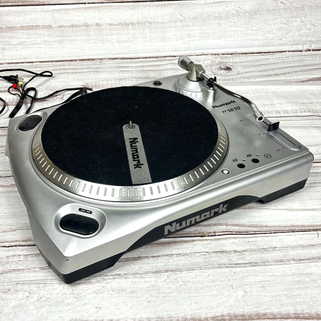 Numark TT1610 ターンテーブルNumark TT1610 ターンテーブル シルバー