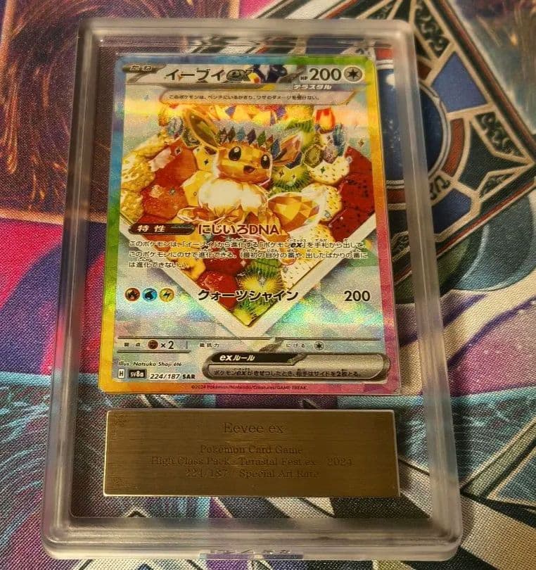 ARS10 イーブイex SAR テラスタルフェスex 224/187 テラスタルフェスex SAR】イーブイex 224/187 - マナソース