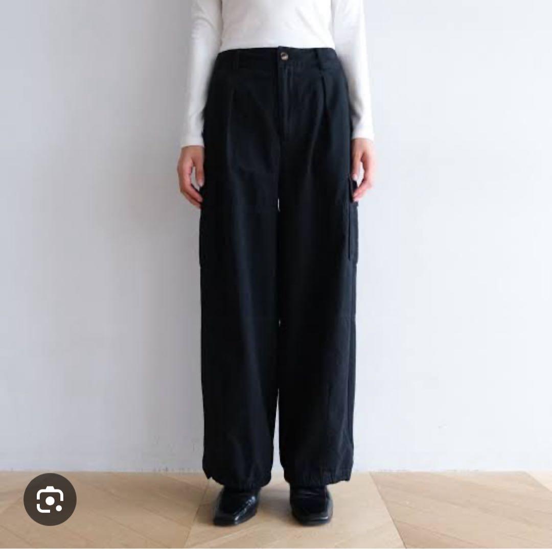 ☆引越SALE☆【シールームリン】2way military ボリュームパンツ