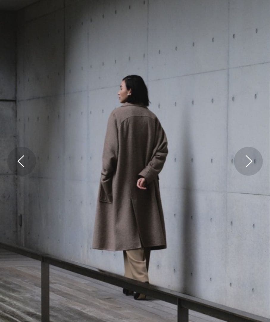 Audrey and John Wad ステンカラーコート - メルカリ