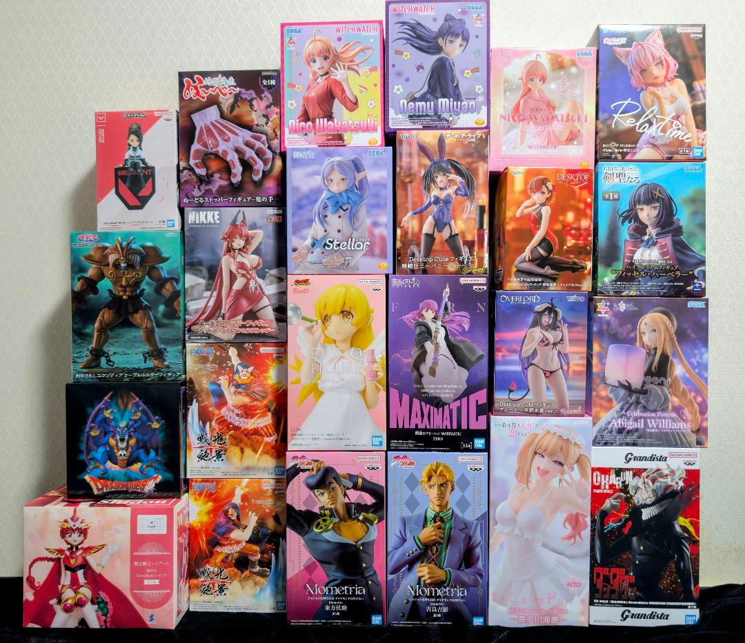 プライズフィギュア まとめ売り 24点 新景品 美少女 最新】【新品未開封】美少女系プライズフィギュア まとめ売り 32個